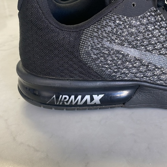 Nike Men’s Air Max Sequent 2 Black Size 12 - Picture 9 of 14